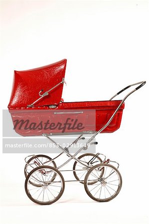 Nostalgic pram, full shot