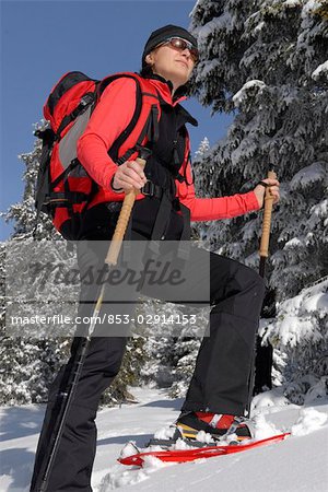 person skiing, Trentino Alto Adige italy