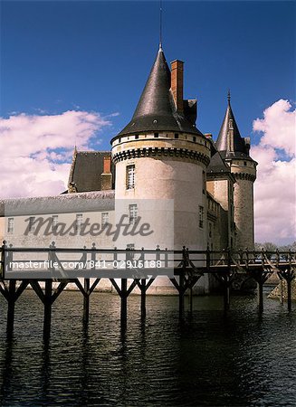 Chateau, Sully-sur-Loire, UNESCO World Heritage Site, Loiret, Centre, Loire Valley, France, Europe