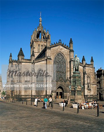 St. Giles Cathedral, Edinburgh, Lothian, Scotland, United Kingdom, Europe