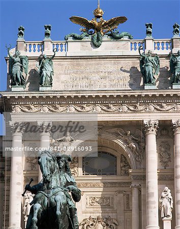 Hofburg, Site du patrimoine mondial de l'UNESCO, Vienne, Autriche, Europe