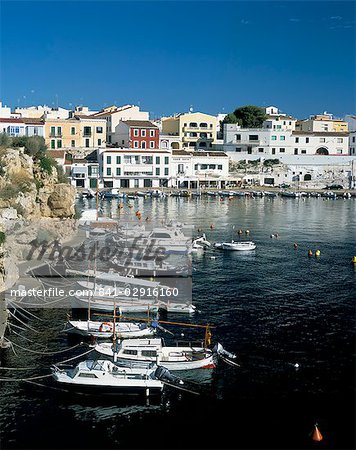 Es Castell Menorca (Minorque), îles Baléares, Espagne, Méditerranée, Europe