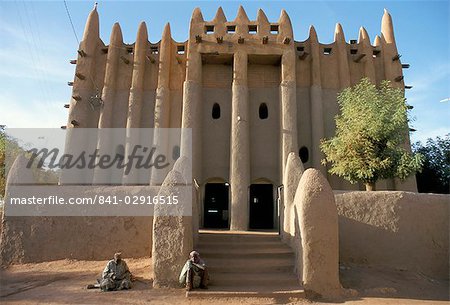 Boue mosquée, Mopti, Mali, Afrique