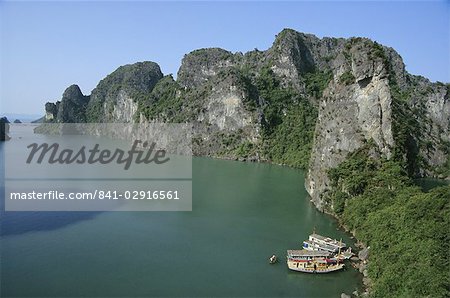 Ha Long Bay (Ha Long), l'UNESCO World Heritage Site, Vietnam, Indochine, Asie du sud-est, Asie
