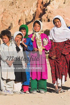 Local children, Yakawlang, Afghanistan, Asia