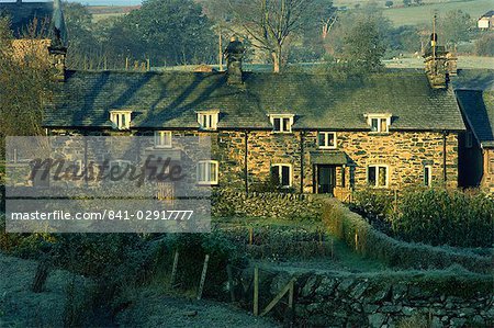 Typisch walisische Bauernhöfe, Ysbyty Ifan, Gwynedd, Wales, Vereinigtes Königreich, Europa