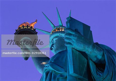 Die Statue von Liberty, New York City, New York, Vereinigte Staaten von Amerika, Nordamerika