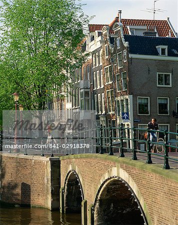 The Seven Bridges in Amsterdam, Holland, Europe