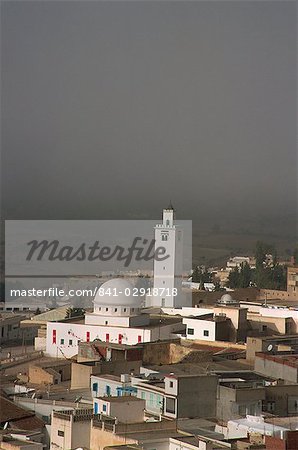 Moschee und Stadt, Le Kef, Tunesien, Nordafrika, Afrika