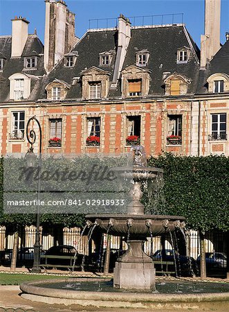 Place des Vosges, Paris, France, Europe