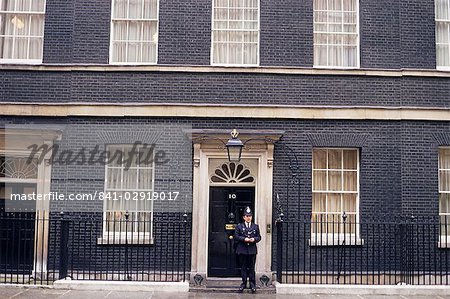 Prime Minister's London residence, 10 Downing Street, Westminster, London, England, United Kingdom, Europe