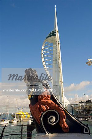 Tour Spinnaker, Portsmouth, Hampshire, Angleterre, Royaume-Uni, Europe