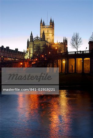 The Abbey, Bath, UNESCO World Heritage Site, Somerset, England, United Kingdom, Europe