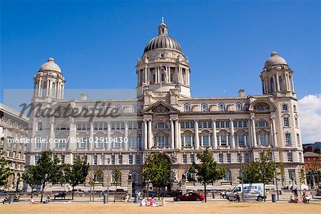 Gebäude der Hafen von Liverpool, Liverpool, Merseyside, England, Vereinigtes Königreich, Europa
