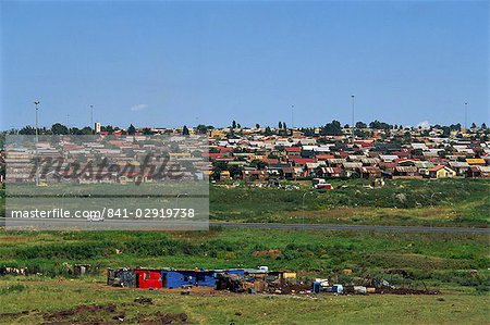 Shanty towns of Soweto, Johannesburg, South Africa, Africa
