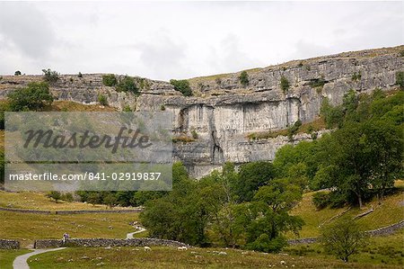 Malham Cove, Malham, Yorkshire Dales National Park, North Yorkshire, Angleterre, Royaume-Uni, Europe