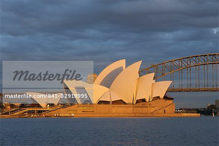 The Sydney Opera House and harbour, Sydney, New South Wales, Australia, Pacific