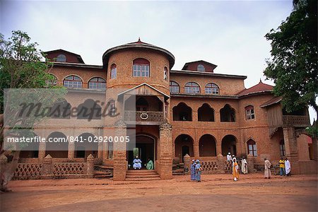 Sultan s Palace en Cour, Foumban, Cameroun occidental, Afrique de l'Ouest, Afrique