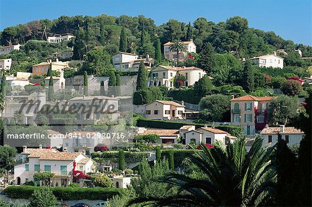 Angesehenen Hügel Residenzen, St. Paul de Vence, Alpes-Maritimes, Provence, Frankreich, Europa