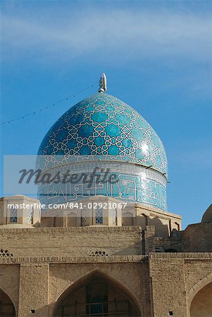 Mausolée de Shah Nematollah Vali (1331-1431), fondateur de l'ordre des derviches tourneurs, Mahan, Iran, Moyen-Orient