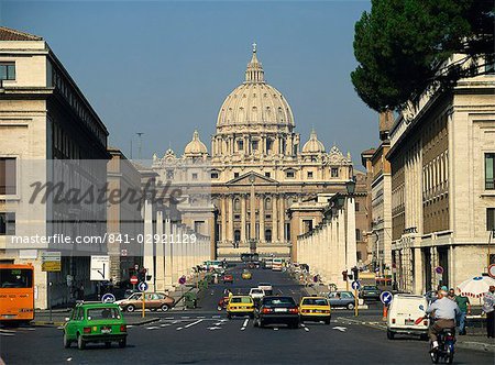 St. Peter's Basilica, The Vatican, Rome, Lazio, Italy, Europe