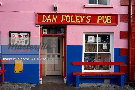 Pub près de Dingle, comté de Kerry, Munster, Eire (République d'Irlande), Europe