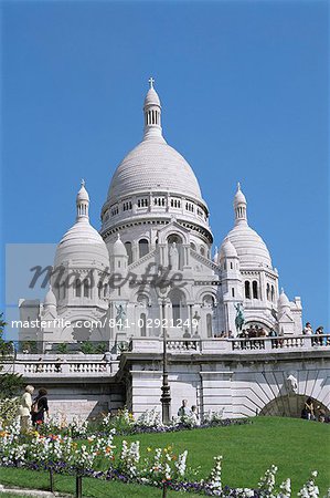 Basilique du Sacré Coeur, Montmartre, Paris, France, Europe Basilique du Sacré Coeur, Montmartre, Paris, France, Europe