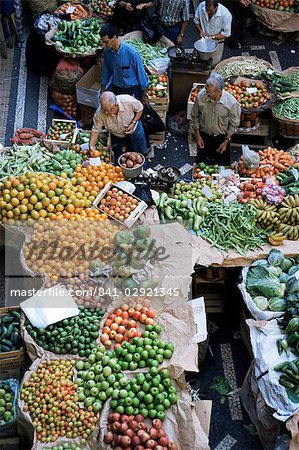 Market hall, Funchal, Madeira, Portugal, Europe