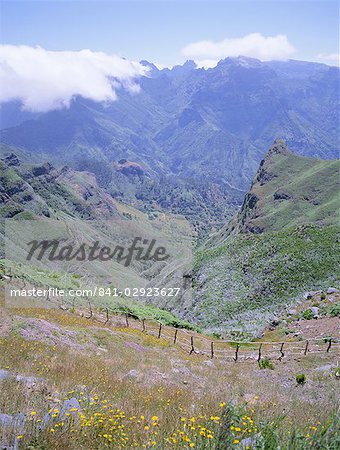 Blick vom Bica da Cana, Madeira, Portugal, Europa