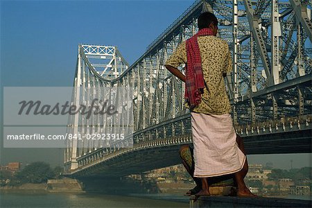 Howrah bridge, Kolkata, Bengale occidental État, Inde, Asie