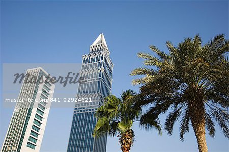 Sheikh Zayed Road, Dubai, Émirats arabes, Moyen Orient