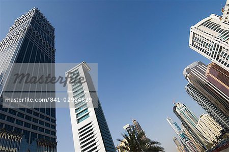 Sheikh Zayed Road, Dubai, Vereinigte Arabische Emirate, Naher Osten