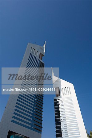 Emirates Towers, Sheikh Zayed Road, Dubai, Émirats arabes, Moyen Orient