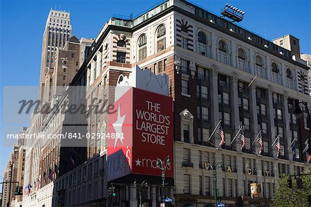 Macy's department store, Manhattan, New York City, New York, United States of America, North America