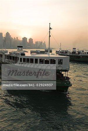 Star Ferries, Victoria Harbour, Hong Kong, Chine, Asie