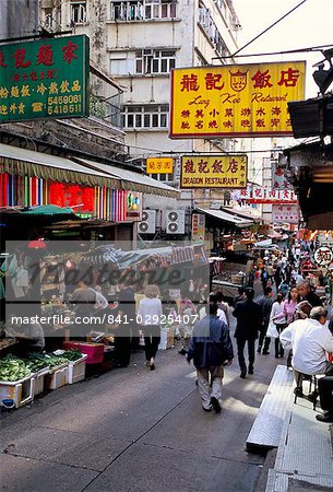 Gage Street, Mid-Levels, Hong Kong Island, Hong Kong, Chine, Asie