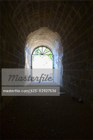 Archway of a tunnel, Pont Yssoir, Le Mans, Sarthe, Pays-de-la-Loire, France