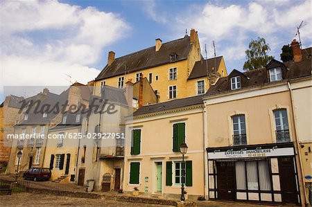 Buildings in a city, Le Mans, Sarthe, Pays-de-la-Loire, France