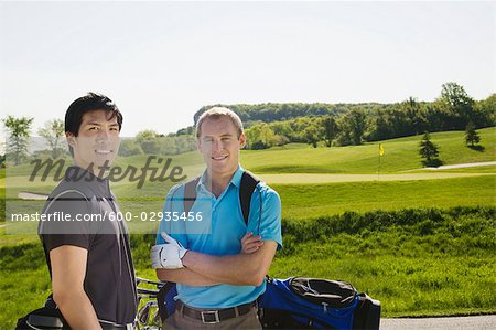 Men at Golf Course