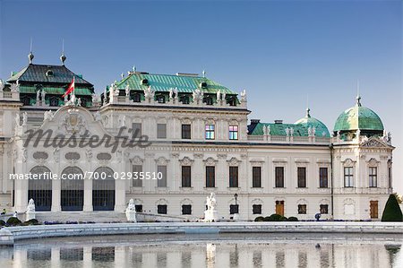 Belvedere Palace and Gardens, Vienna, Austria