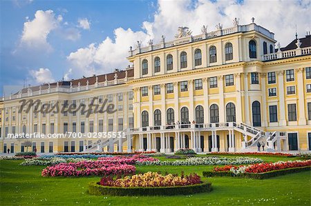 Schonbrunn Palace and Gardens, Vienna, Austria