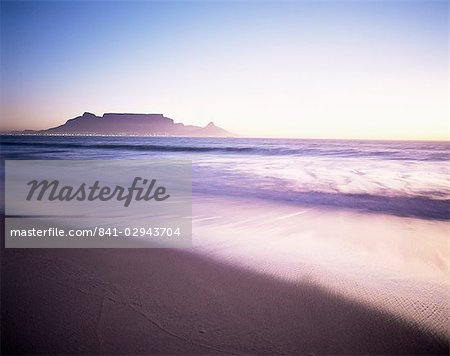 Montagne de la table, Cape Town, Cape Province, Afrique du Sud, Afrique