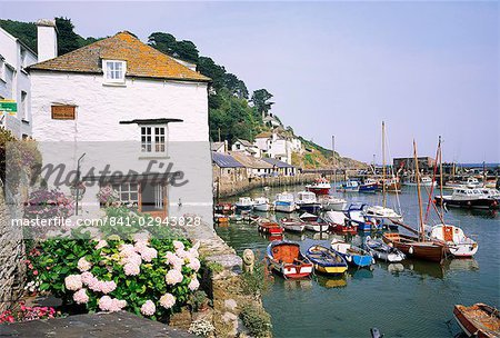 Polperro, Cornwall, Angleterre, Royaume-Uni, Europe