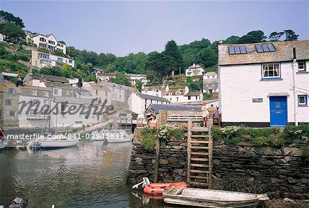 Polperro, Cornouailles, Angleterre, Royaume-Uni, Europe