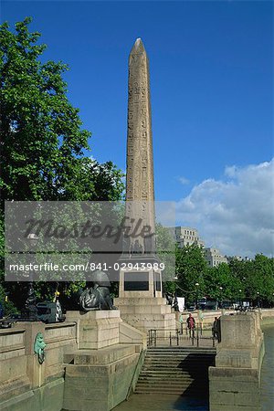 Cleopatra's Needle, London, England, Vereinigtes Königreich, Europa