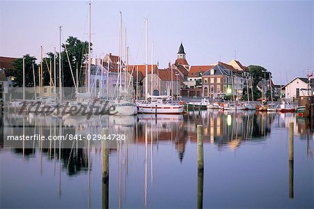 Faborg harbour, island of Funen, Denmark, Scandinavia, Europe