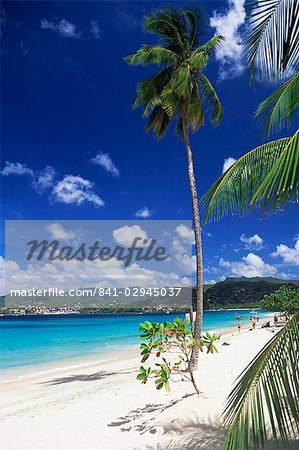 Grand Anse beach, Grenade, îles sous-le-vent, Antilles, Caraïbes, Amérique centrale