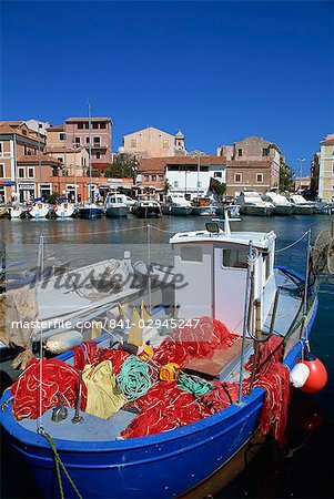 La Maddalena harbour, Sardinia, Italy, Mediterranean, Europe