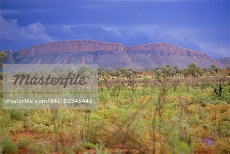 Paysage autour de Paunya, territoire du Nord, Australie