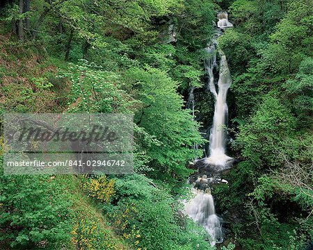 Die schwarzen Auslauf, Pitlochry, Perthshire, Schottland, Vereinigtes Königreich, Europa